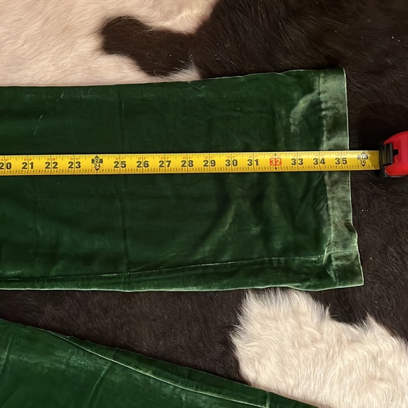 Reformation Wes Velvet Wide Leg Pants - Picture 2 of 7